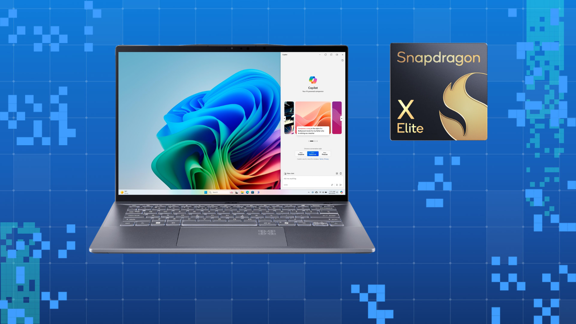 Snapdragon AI Laptop Social Performance